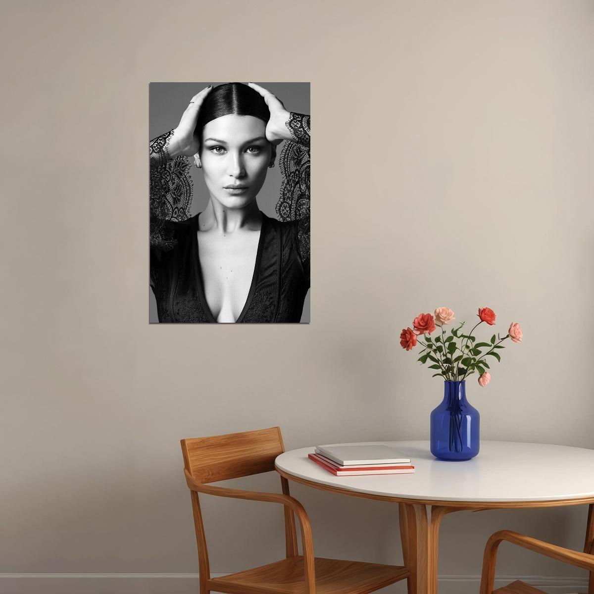 Bella Hadid Celebrity Best Model Artist Star Poster Wall Art Print Home Wall Decor - xonomax