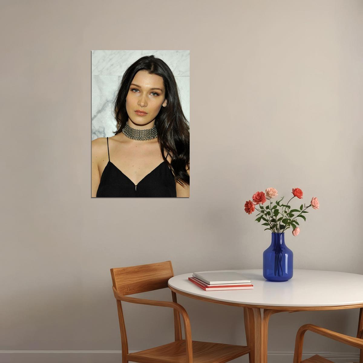 Bella Hadid Celebrity Best Model Artist Idol Poster Wall Art Print Home Wall Decor - xonomax