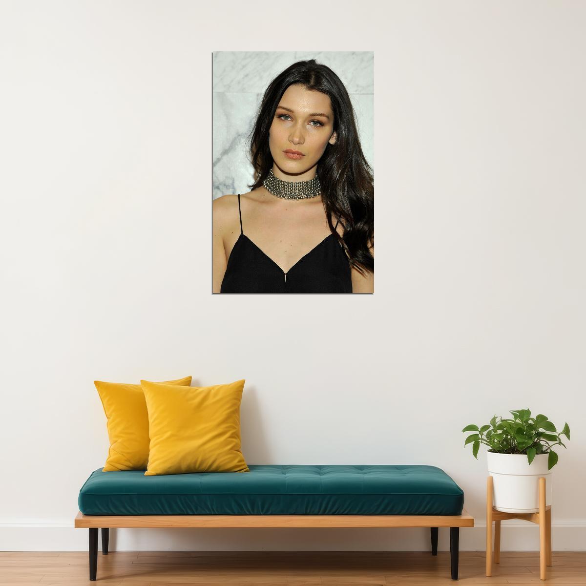 Bella Hadid Celebrity Best Model Artist Idol Poster Wall Art Print Home Wall Decor - xonomax