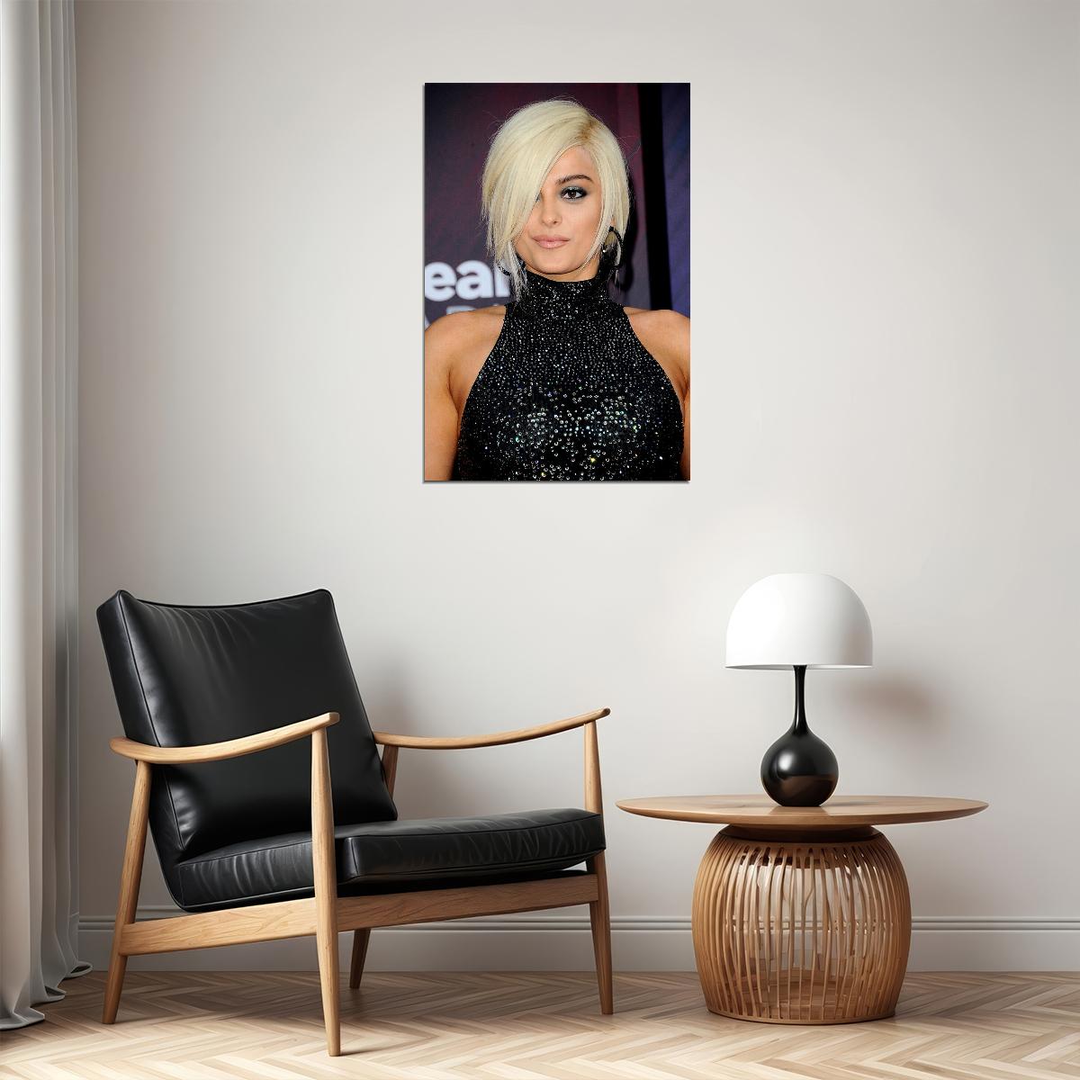 Bebe Rexha Celebrity Actress Singer Star Artist Poster Wall Art Print Home Wall Decor - xonomax