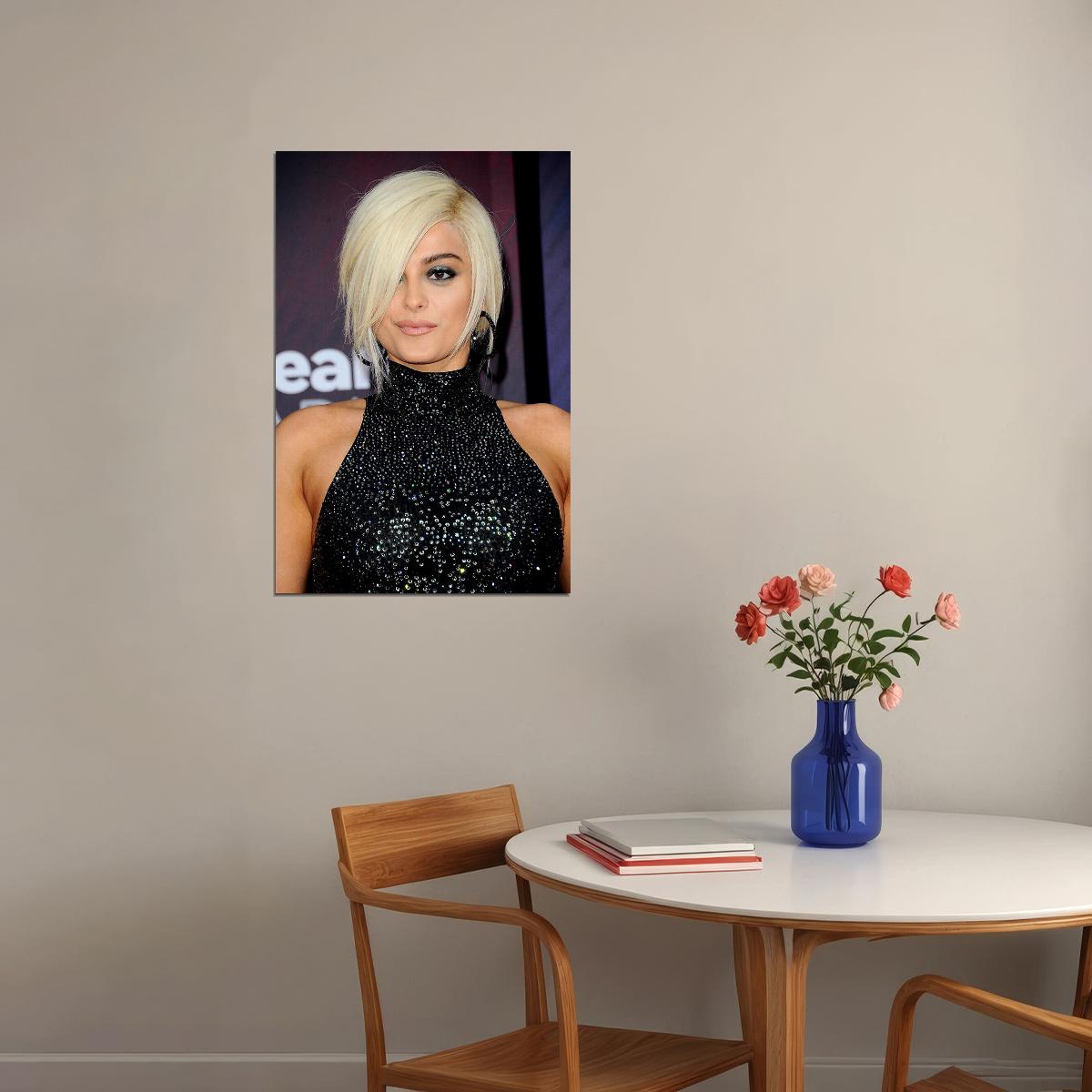 Bebe Rexha Celebrity Actress Singer Star Artist Poster Wall Art Print Home Wall Decor - xonomax