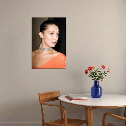 Bella Hadid Celebrity Sexy Model Artist Star Poster Wall Art Print Home Wall Decor - xonomax