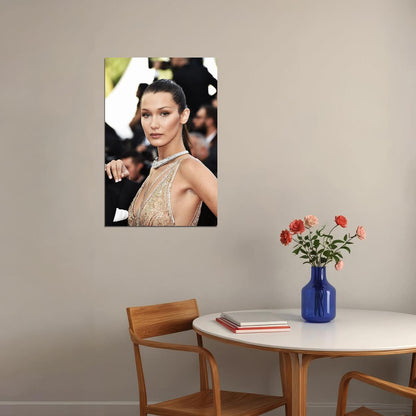 Bella Hadid Celebrity Hot Model Artist Star Poster Wall Art Print Home Wall Decor - xonomax