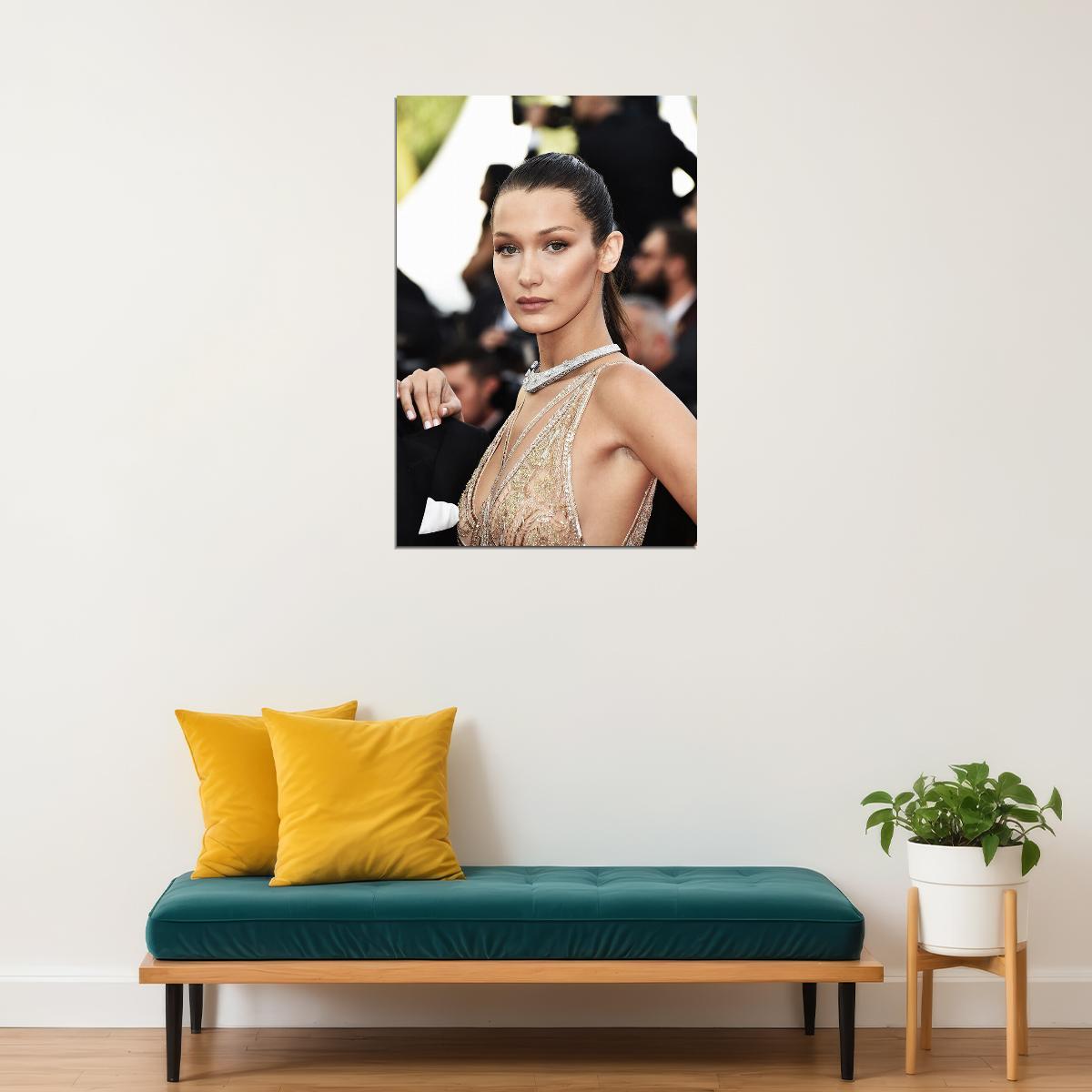 Bella Hadid Celebrity Hot Model Artist Star Poster Wall Art Print Home Wall Decor - xonomax