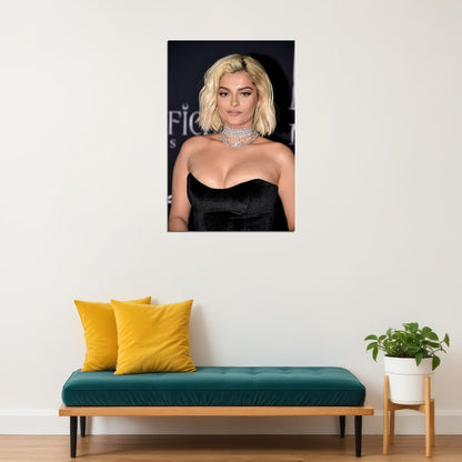 Bebe Rexha Celebrity Actor Singer Star Artist Poster Wall Art Print Home Wall Decor - xonomax