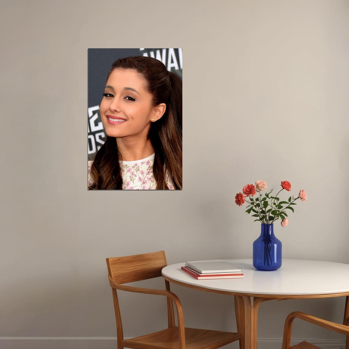 Ariana Grande Celebrity Singer Musician Idol Poster Wall Art Print Home Wall Decor - xonomax