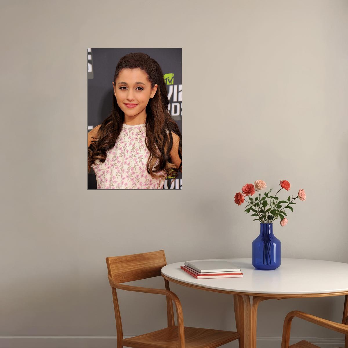Ariana Grande Celebrity Singer Pop Music Star Poster Wall Art Print Home Wall Decor - xonomax