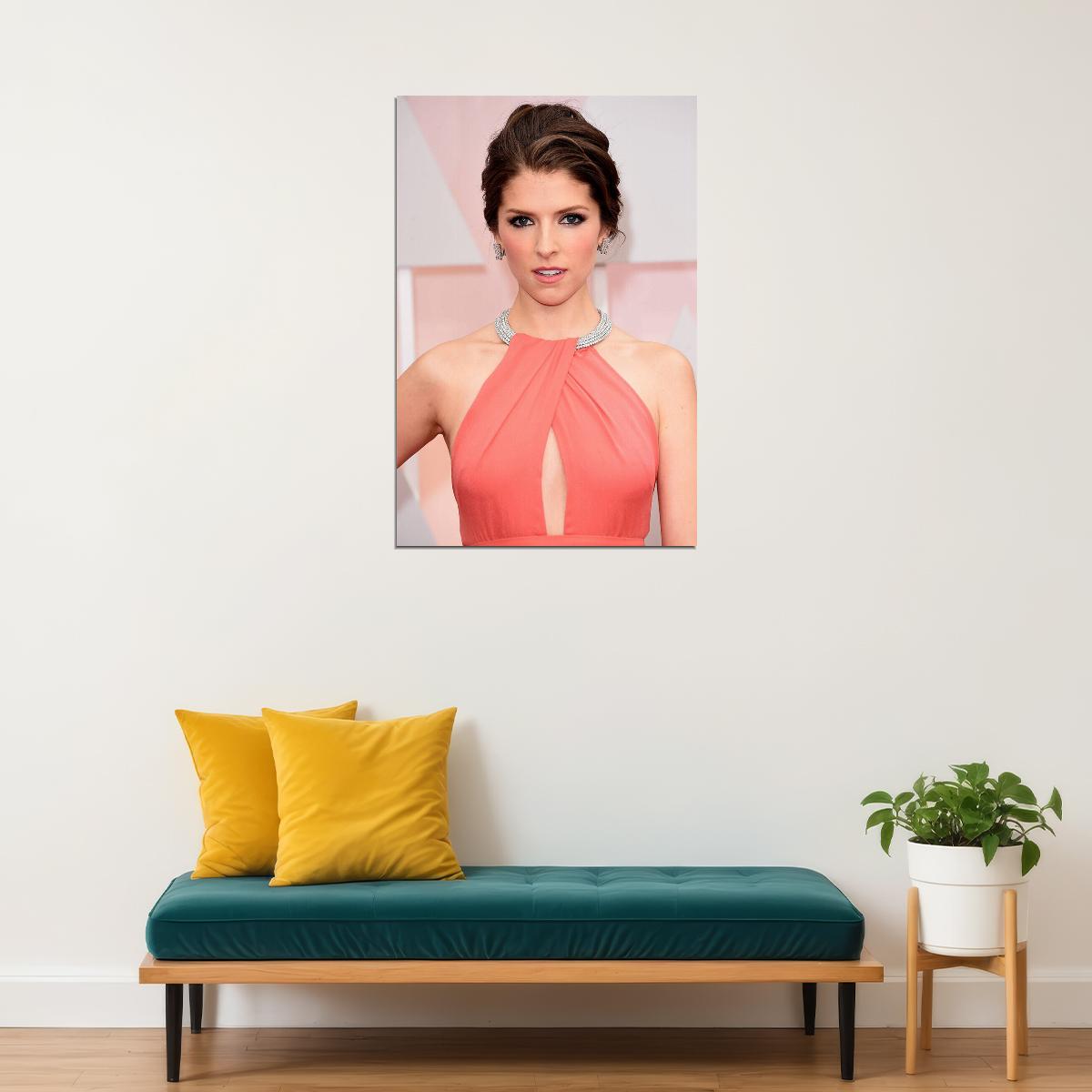 Anna Kendrick Hollywood Cinema Actress Idol Poster Wall Art Print Home Wall Decor - xonomax