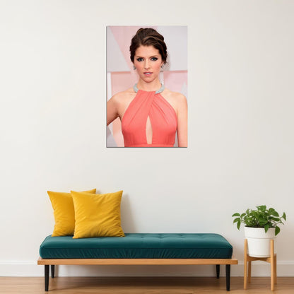 Anna Kendrick Hollywood Cinema Actress Idol Poster Wall Art Print Home Wall Decor - xonomax
