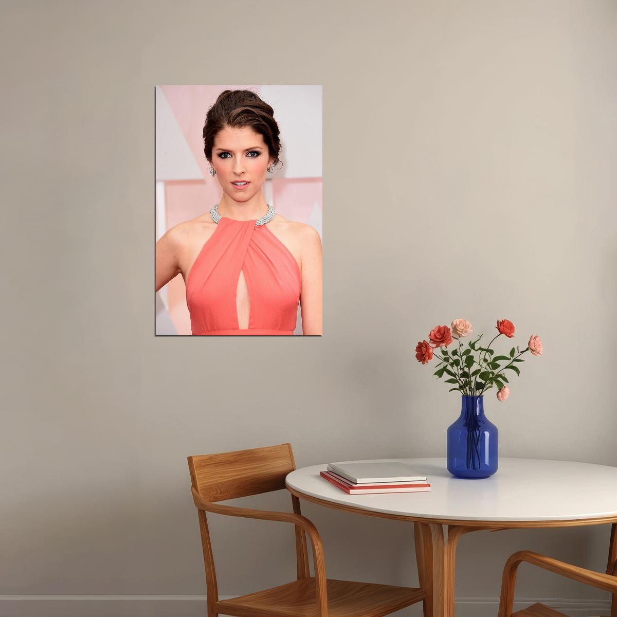 Anna Kendrick Hollywood Cinema Actress Idol Poster Wall Art Print Home Wall Decor - xonomax