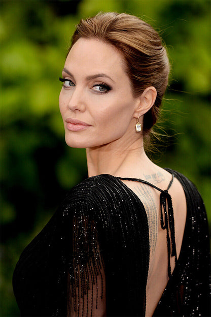 Angelina Jolie Hollywood Celebrity Cinema Actor Poster Wall Art Print Home Wall Decor - xonomax