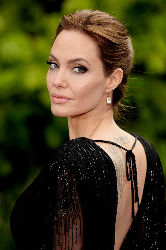 Angelina Jolie Hollywood Celebrity Cinema Actor Poster Wall Art Print Home Wall Decor - xonomax
