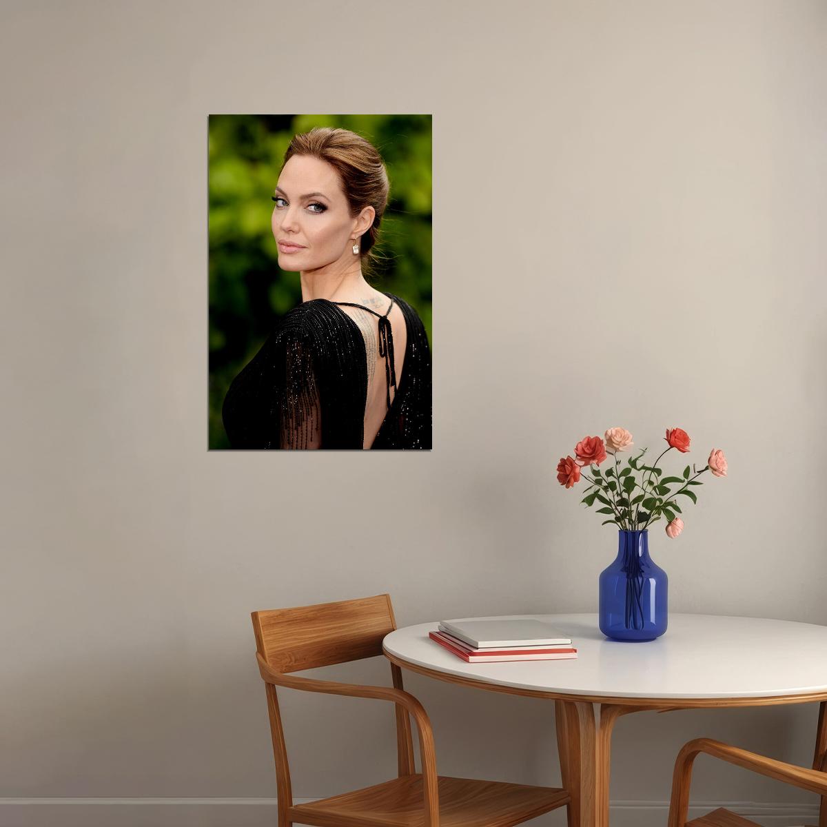 Angelina Jolie Hollywood Celebrity Cinema Actor Poster Wall Art Print Home Wall Decor - xonomax