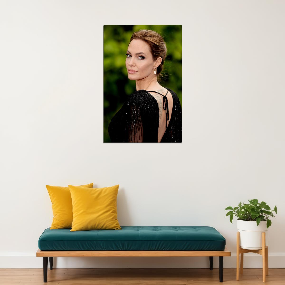Angelina Jolie Hollywood Celebrity Cinema Actor Poster Wall Art Print Home Wall Decor - xonomax