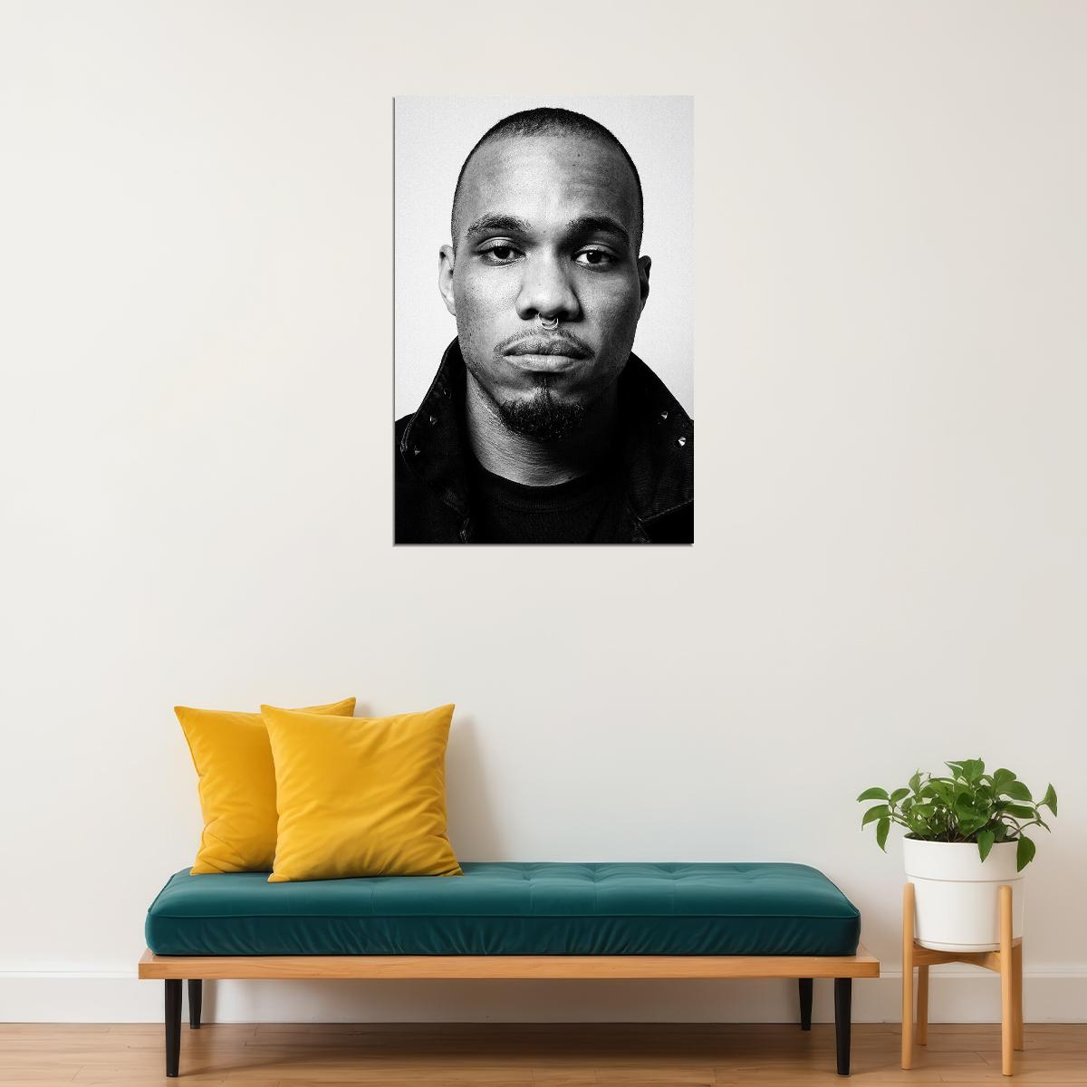 Anderson Paak Celebrity Singer Rapper Musician Poster Wall Art Print Home Wall Decor - xonomax