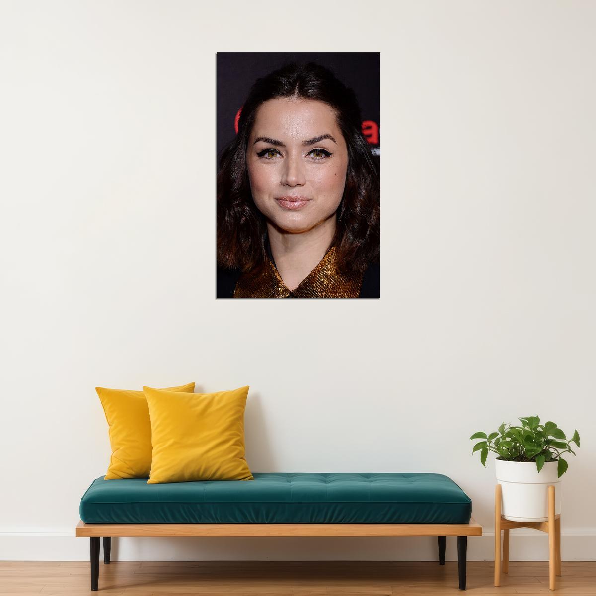 Ana De Armas Hollywood Celebrity Movie Actor Poster Wall Art Print Home Wall Decor - xonomax