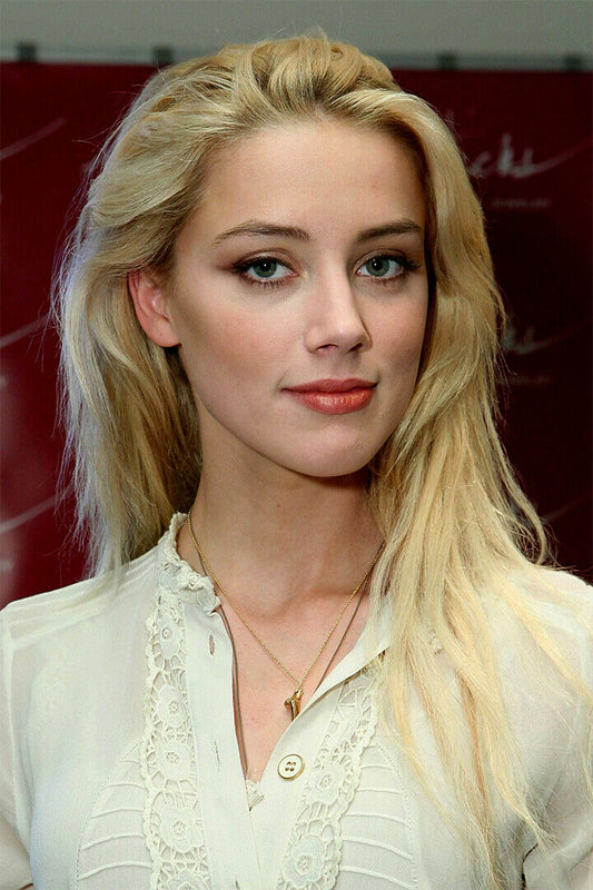 Amber Heard Hollywood Celebrity Movie Star Poster Wall Art Print Home Wall Decor - xonomax