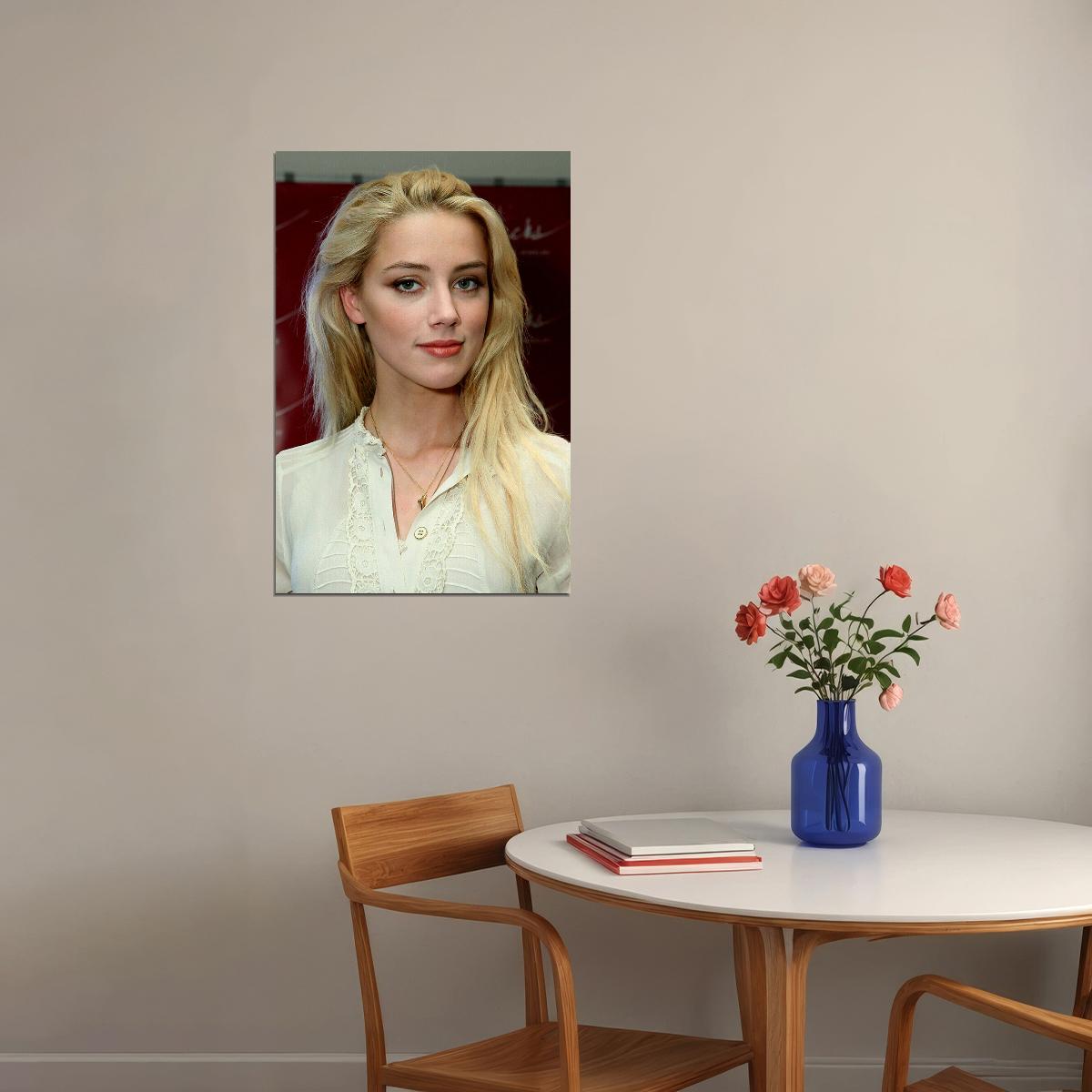 Amber Heard Hollywood Celebrity Movie Star Poster Wall Art Print Home Wall Decor - xonomax