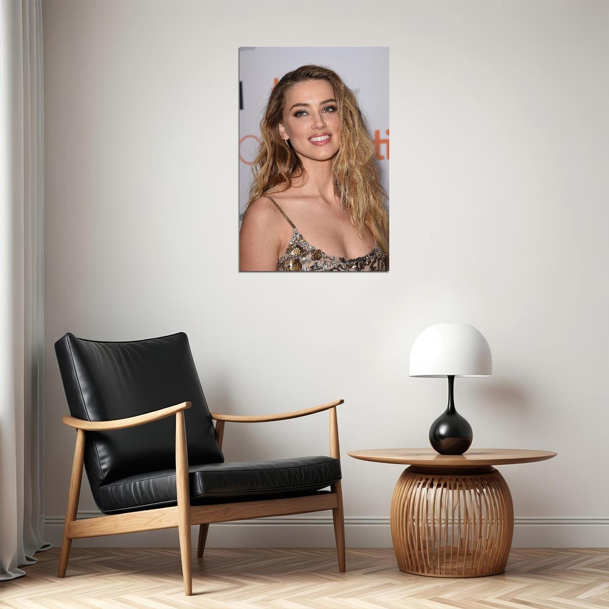 Amber Heard Celebrity Movie Actor Artist Idol Poster Wall Art Print Home Wall Decor - xonomax