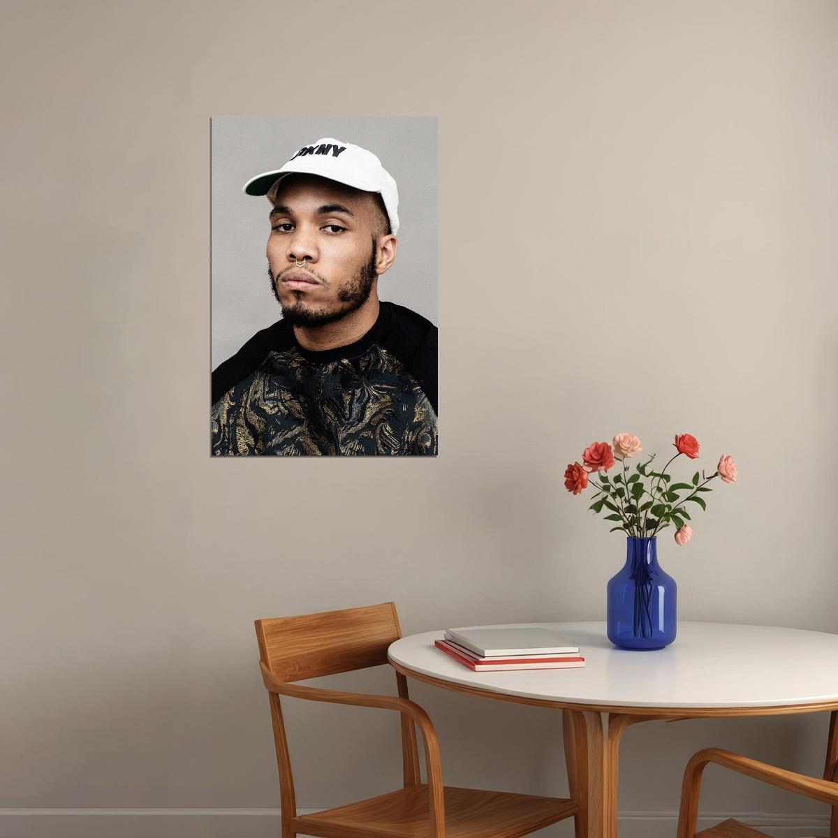 Anderson Paak Celebrity Singer Rap Music Poster Wall Art Print Home Wall Decor - xonomax