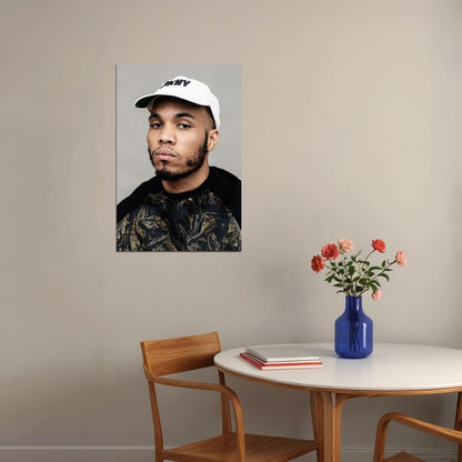 Anderson Paak Celebrity Singer Rap Music Poster Wall Art Print Home Wall Decor - xonomax