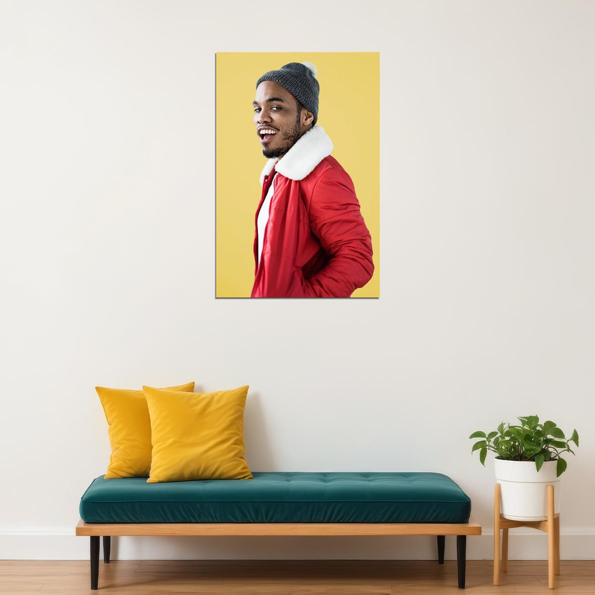 Anderson Paak Hollywood Celebrity Musician Poster Wall Art Print Home Wall Decor - xonomax