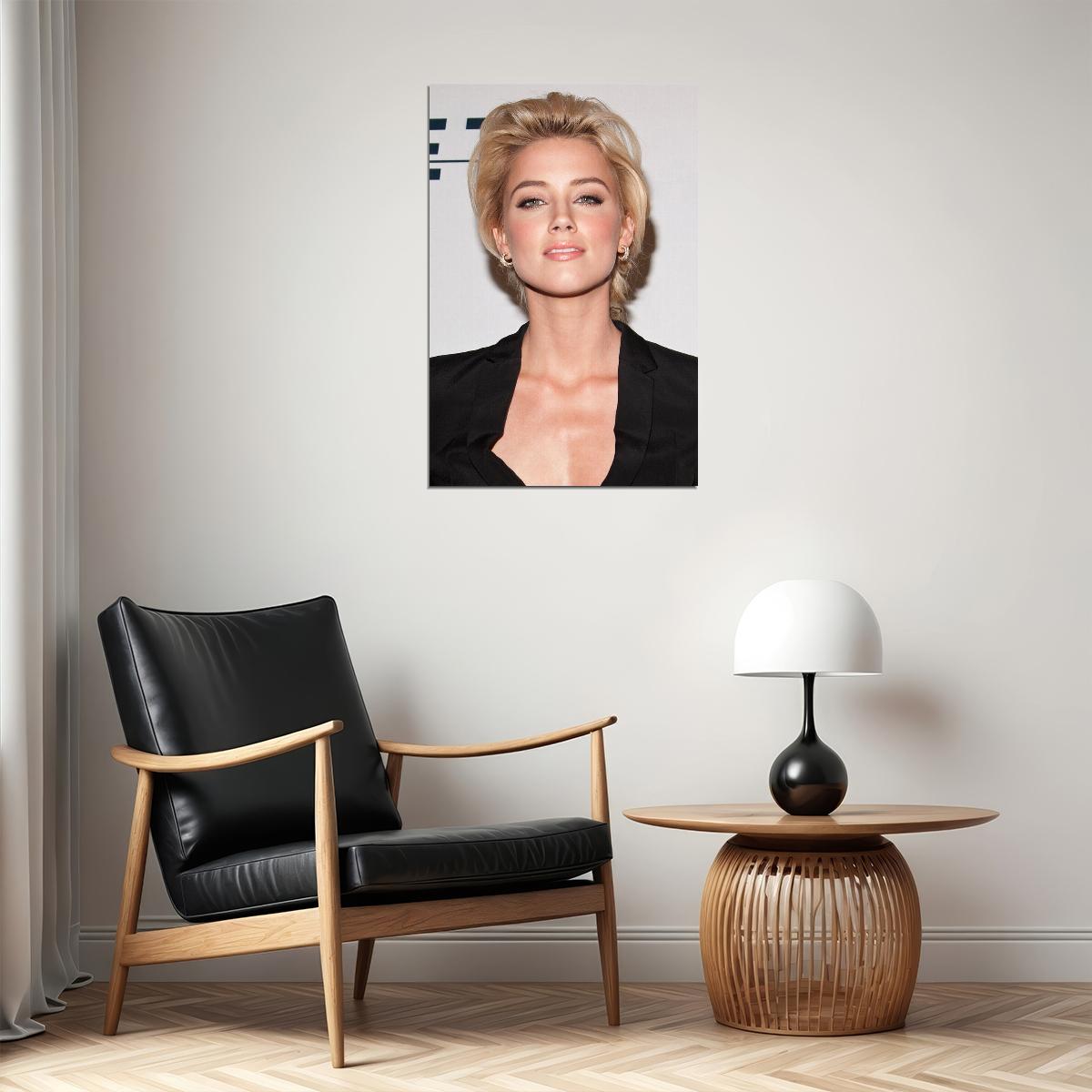 Amber Heard Hollywood Celebrity Cinema Actor Poster Wall Art Print Home Wall Decor - xonomax