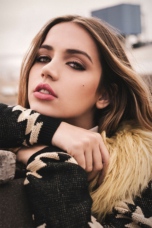 Ana De Armas Hollywood Celebrity Cinema Actor Poster Wall Art Print Home Wall Decor - xonomax