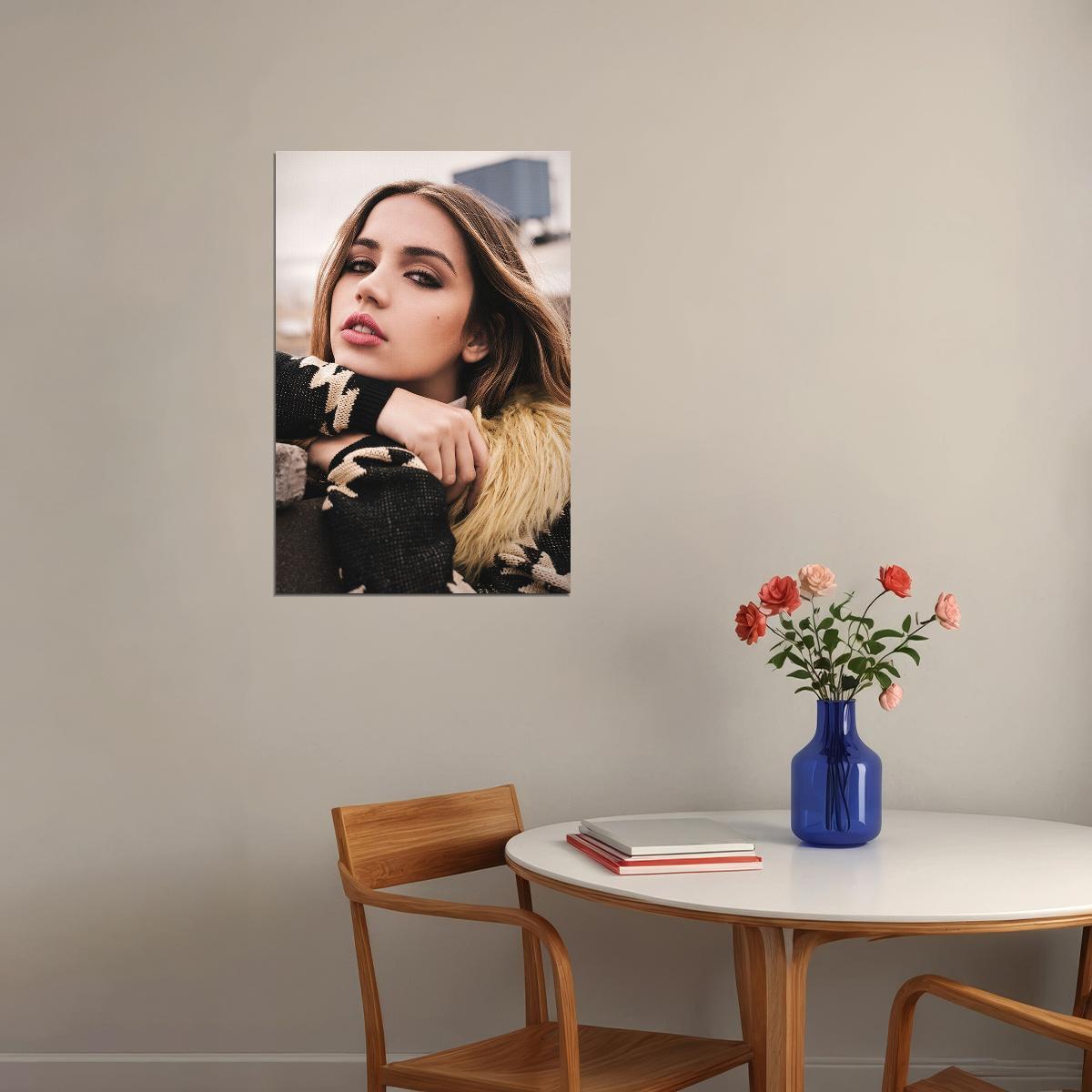 Ana De Armas Hollywood Celebrity Cinema Actor Poster Wall Art Print Home Wall Decor - xonomax