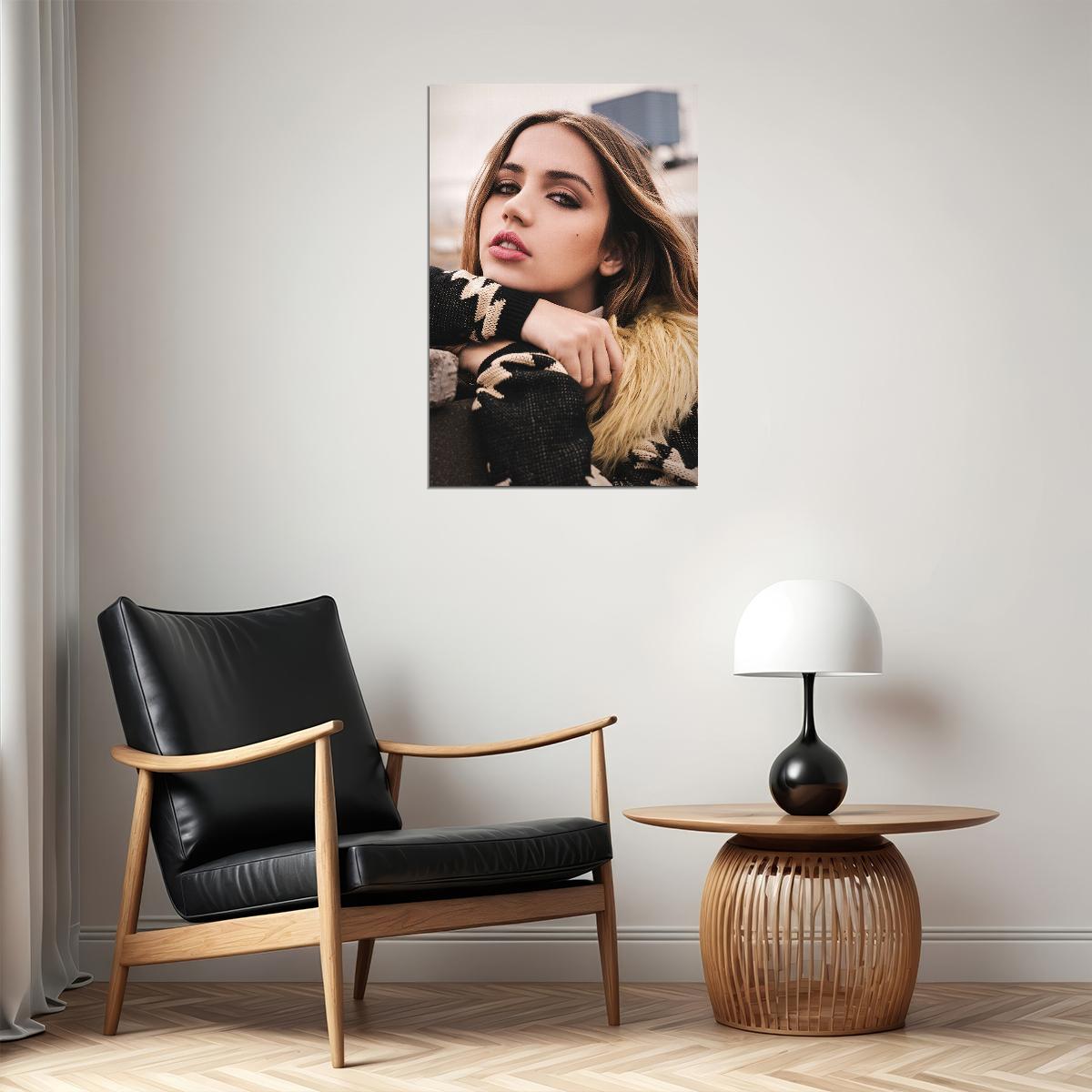 Ana De Armas Hollywood Celebrity Cinema Actor Poster Wall Art Print Home Wall Decor - xonomax