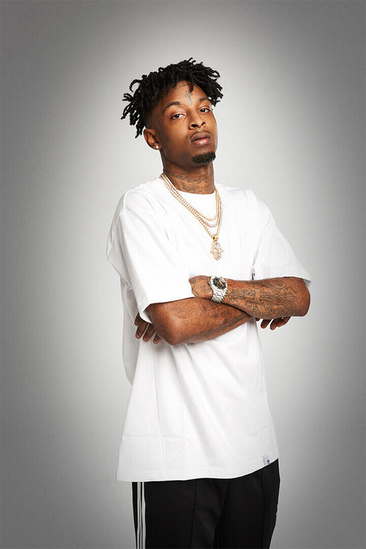 21 Savage Hollywood Celebrity Singer Rap Music Poster Wall Art Print Home Wall Decor - xonomax