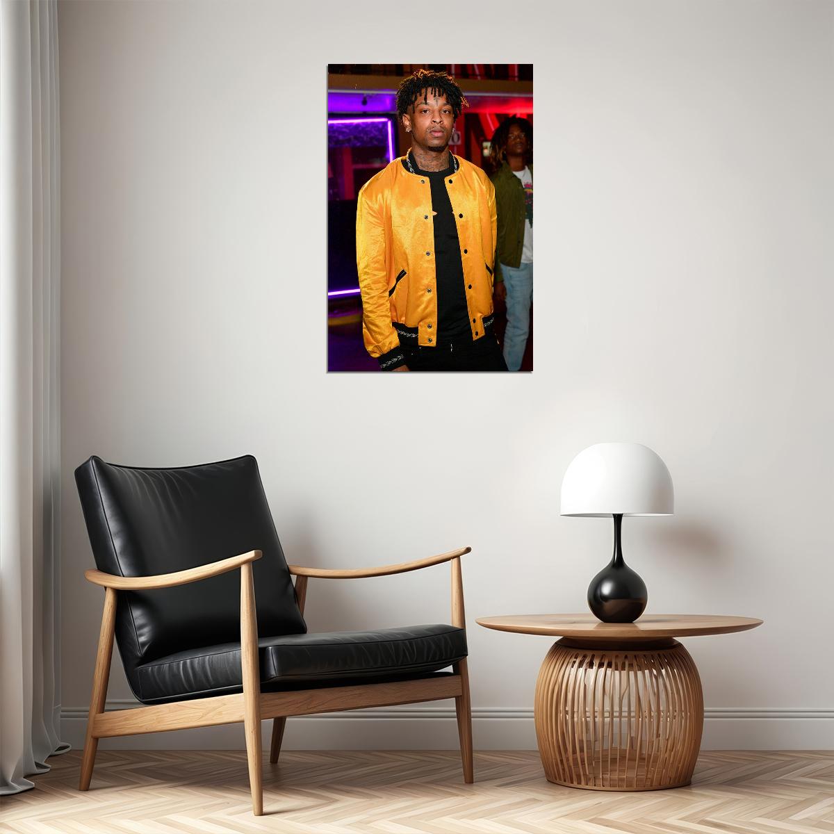 21 Savage Hollywood Celebrity Singer Music Poster Wall Art Print Home Wall Decor - xonomax