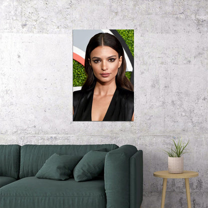 Emily Ratajkowski Celebrity Actor Model Poster Wall Art Print Home Wall Decor - xonomax