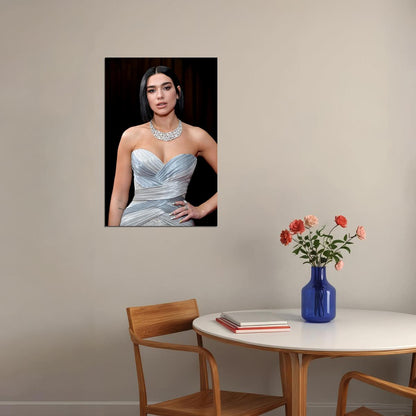 Dua Lipa Celebrity Cinema Actor Singer Star Poster Wall Art Print Home Wall Decor - xonomax