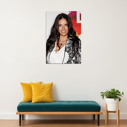 Adriana Lima Celebrity Sexy Model Artist Star Poster Wall Art Print Home Wall Decor - xonomax