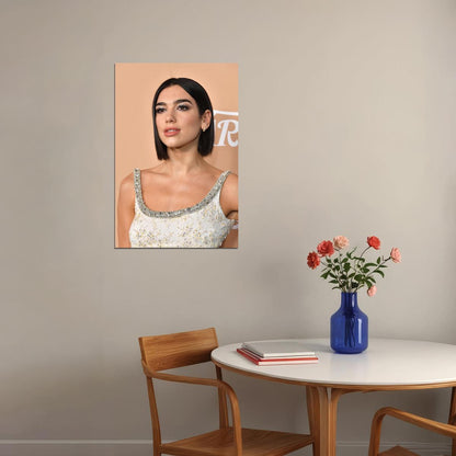 Dua Lipa Celebrity Tv Movie Actor Singer Poster Wall Art Print Home Wall Decor - xonomax