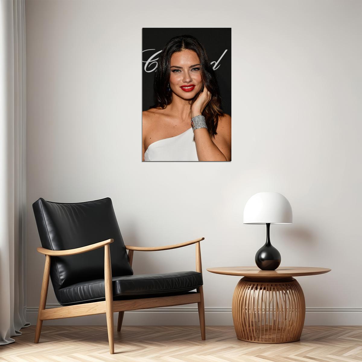 Adriana Lima Hot Super Model Beauty Artist Poster Wall Art Print Home Wall Decor - xonomax