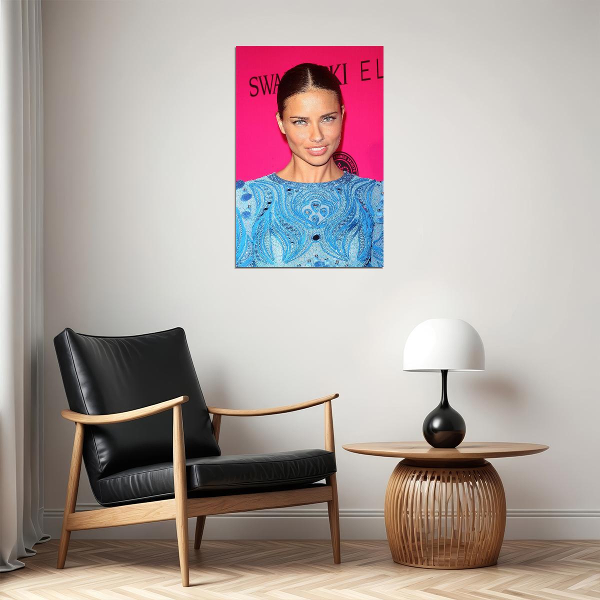 Adriana Lima Hot Model Beauty Artist Idol Poster Wall Art Print Home Wall Decor - xonomax