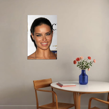 Adriana Lima Model Beauty Artist Idol Star Poster Wall Art Print Home Wall Decor - xonomax