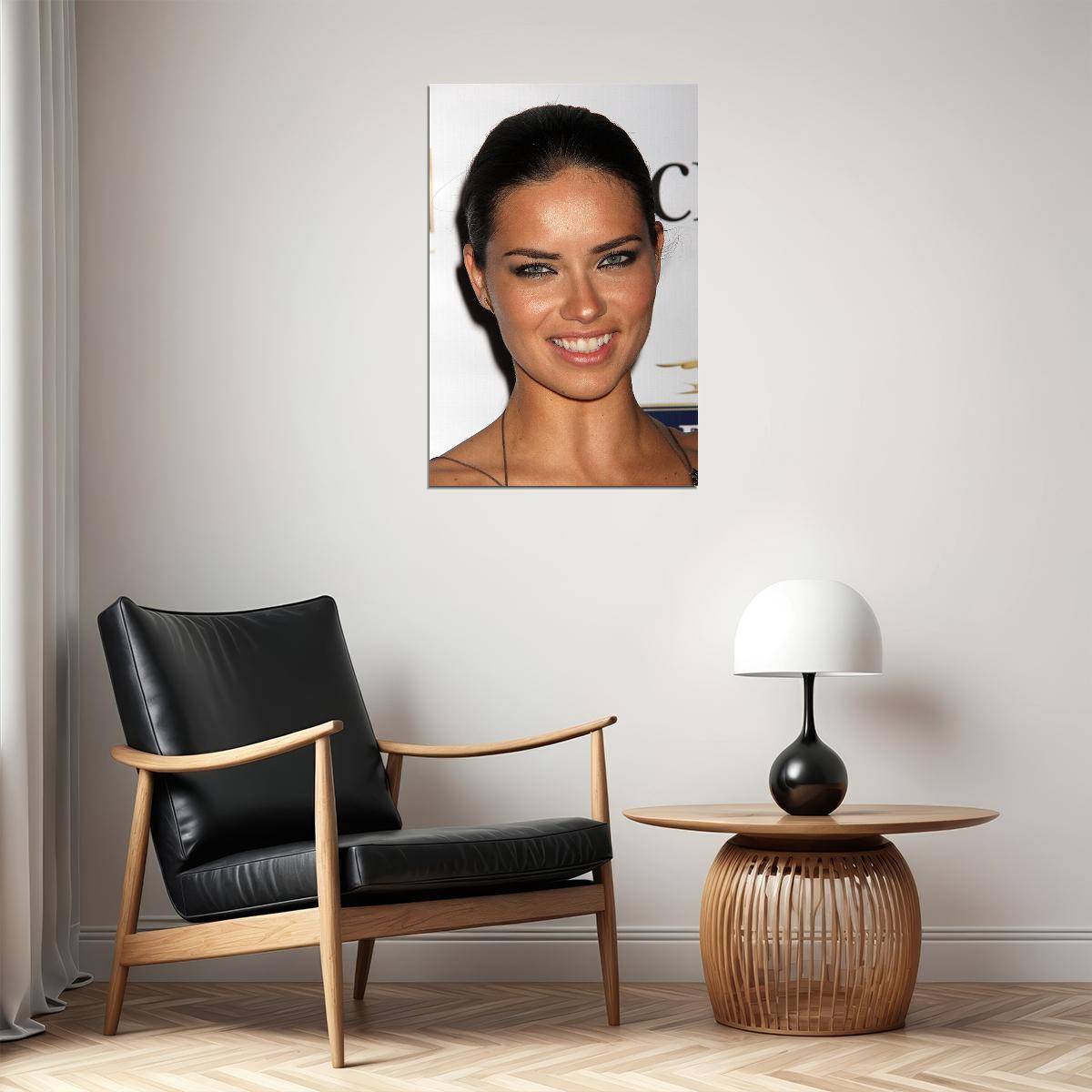Adriana Lima Model Beauty Artist Idol Star Poster Wall Art Print Home Wall Decor - xonomax