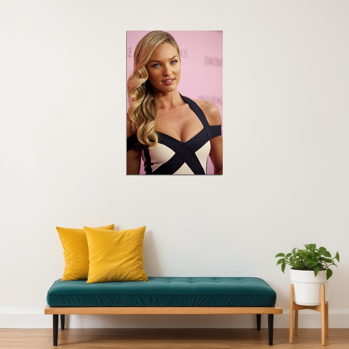Candice Swanepoel Celebrity Artist Model Star Poster Wall Art Print Home Wall Decor - xonomax