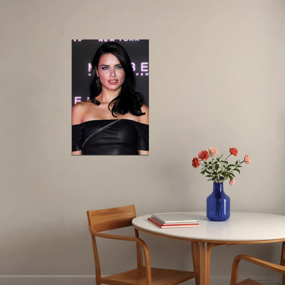 Adriana Lima Sexy Model Beauty Artist Idol Poster Wall Art Print Home Wall Decor - xonomax