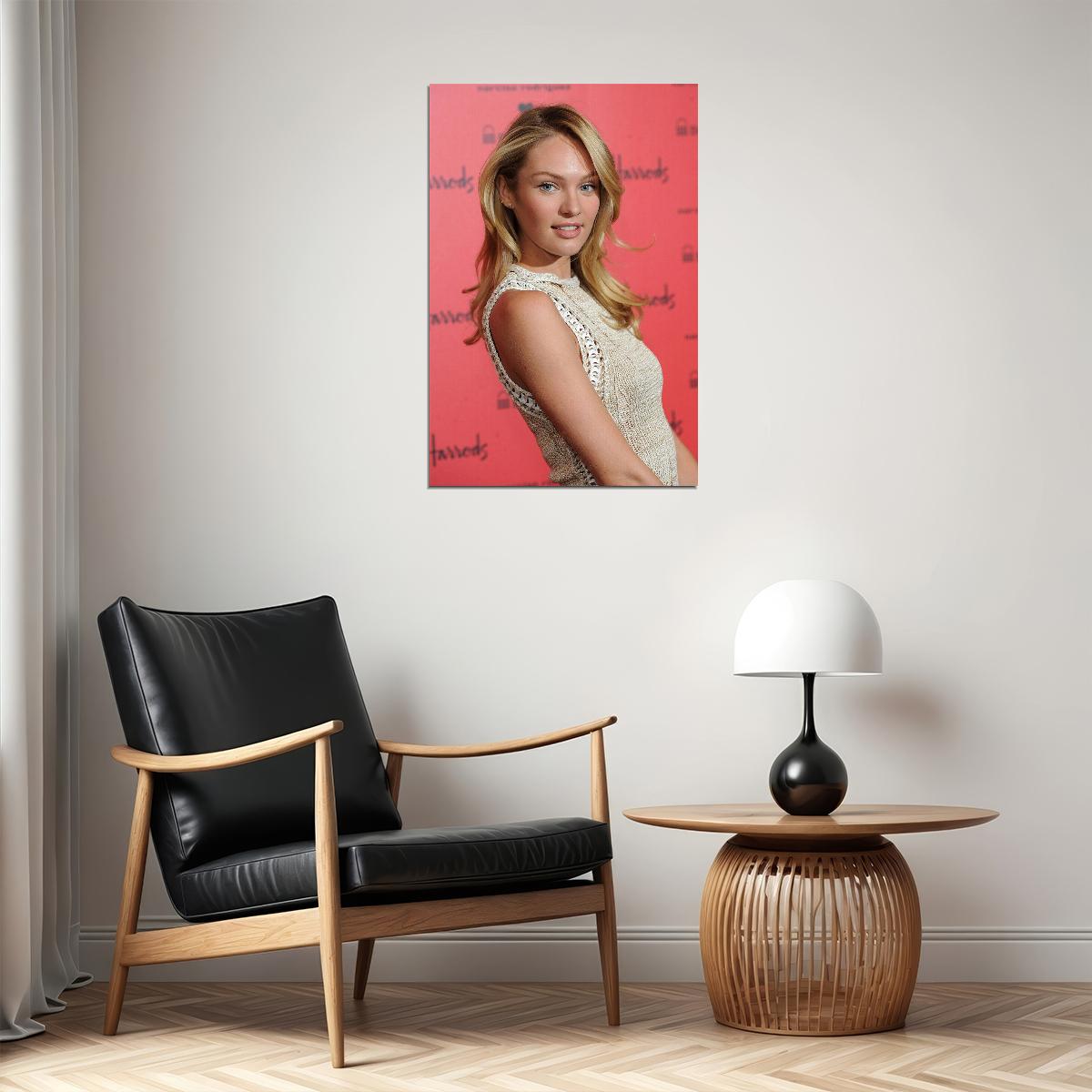 Candice Swanepoel Celebrity Artist Model Poster Wall Art Print Home Wall Decor - xonomax