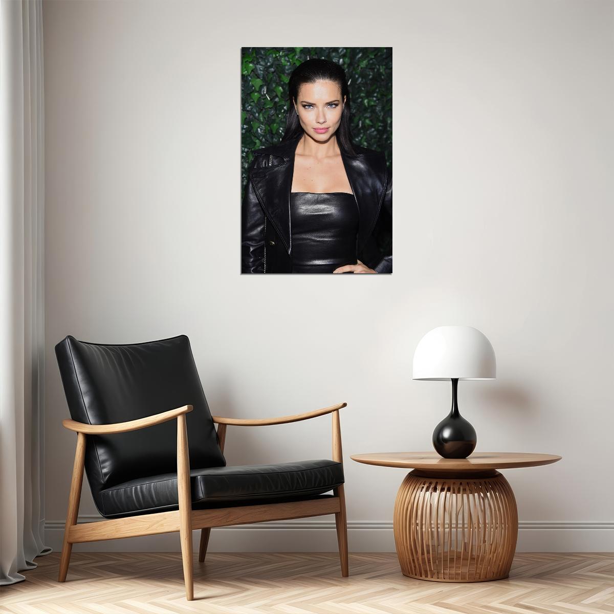 Adriana Lima Sexy Model Brazilian Artist Poster Wall Art Print Home Wall Decor - xonomax