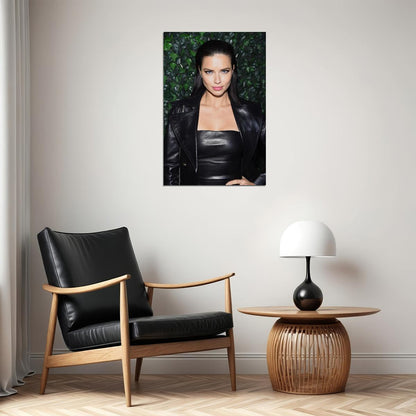 Adriana Lima Sexy Model Brazilian Artist Poster Wall Art Print Home Wall Decor - xonomax