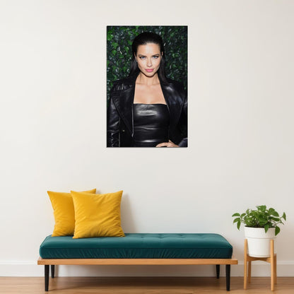 Adriana Lima Sexy Model Brazilian Artist Poster Wall Art Print Home Wall Decor - xonomax