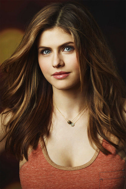 Alexandra Daddario Celebrity Cinema Actor Star Poster Wall Art Print Home Wall Decor - xonomax