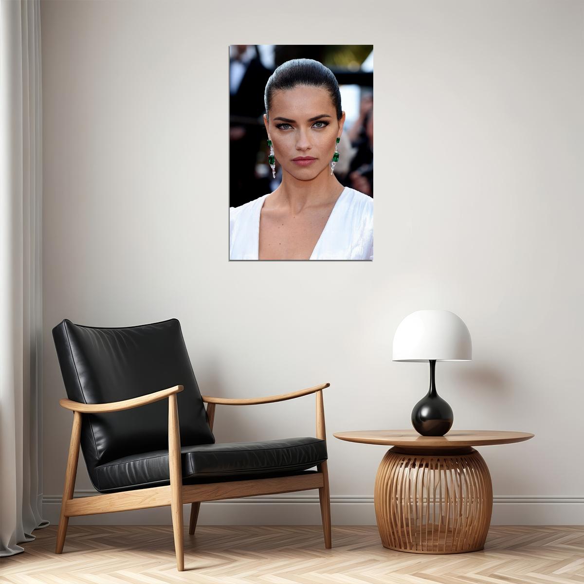 Adriana Lima Beauty Model Brazilian Artist Poster Wall Art Print Home Wall Decor - xonomax