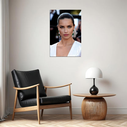 Adriana Lima Beauty Model Brazilian Artist Poster Wall Art Print Home Wall Decor - xonomax