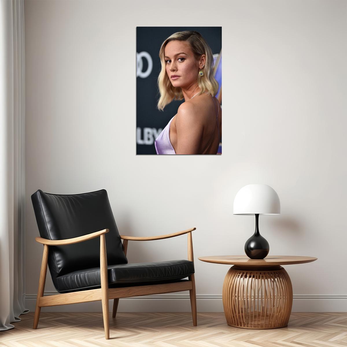 Brie Larson Cinema Actress Movie Productor Poster Wall Art Print Home Wall Decor - xonomax